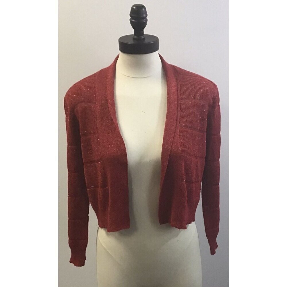 Womans Calvin Klein size M Red Sweater - Picture 1 of 2